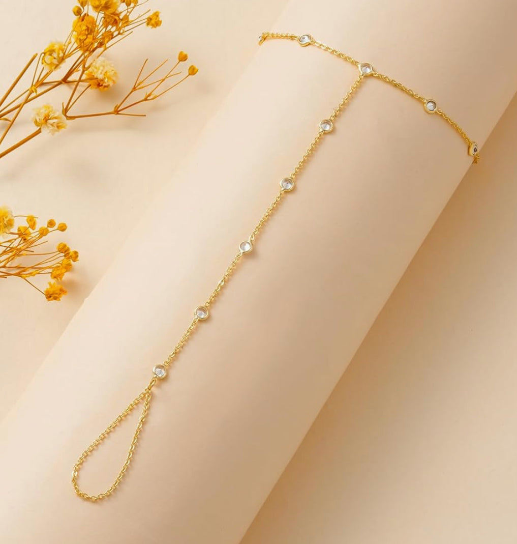 Rosé Gold Hand-Chain
