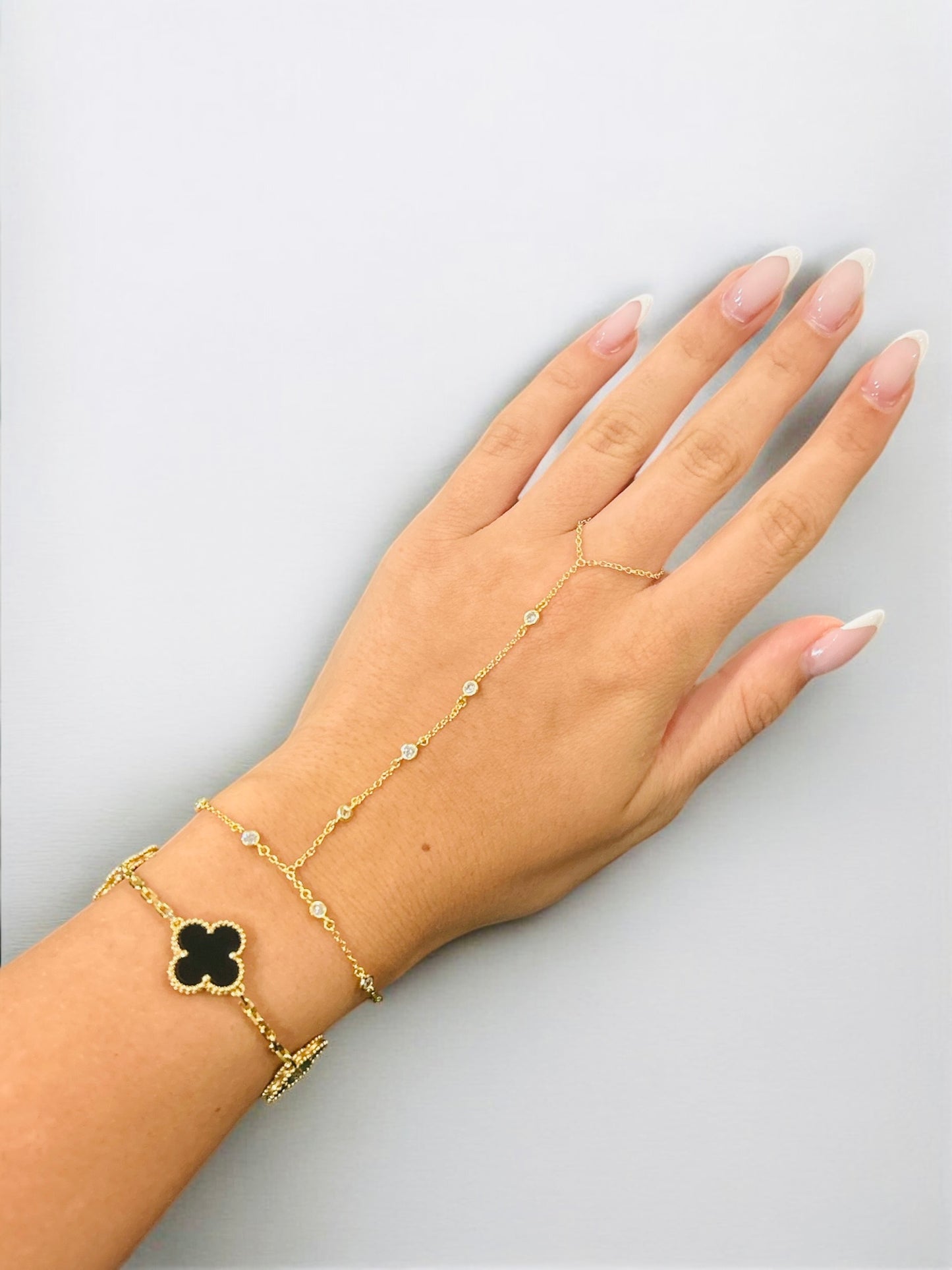 Rosé Gold Hand-Chain